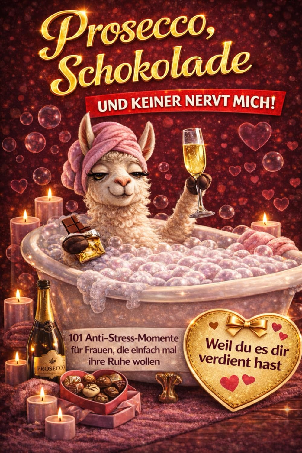Prosecco, Schokolade und keiner nervt mich! 101 Anti-Stress-Momente für Frauen, die einfach mal ihre Ruhe wollen | Perfektes Geschenk für Frauen Leisure & Fun