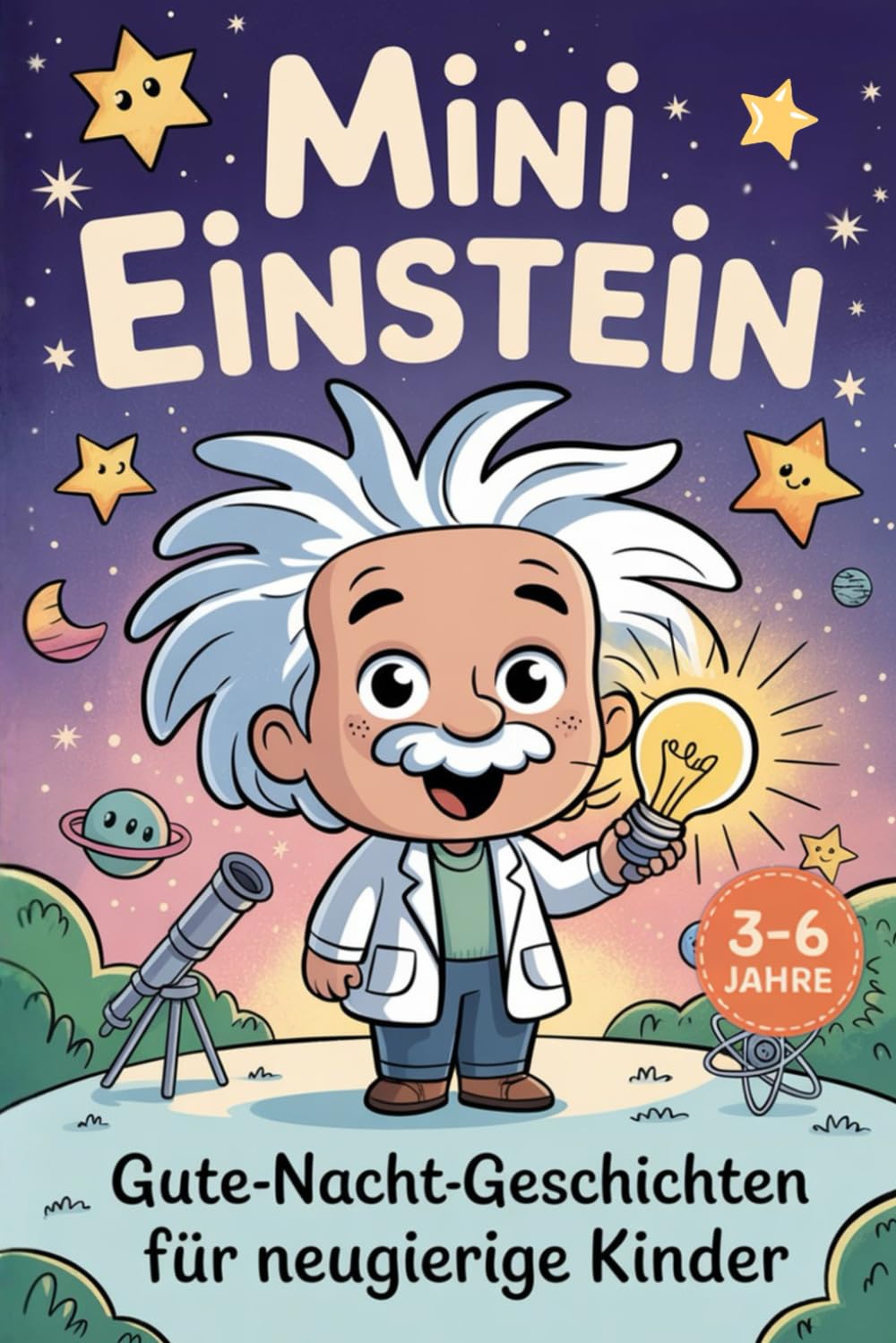 Mini Einstein- Gute-Nacht-Geschichten für neugierige Kinder: Wissenschaft zum Staunen und Einschlafen für Kinder von 3 bis 6 Jahren Novels & Short Stories