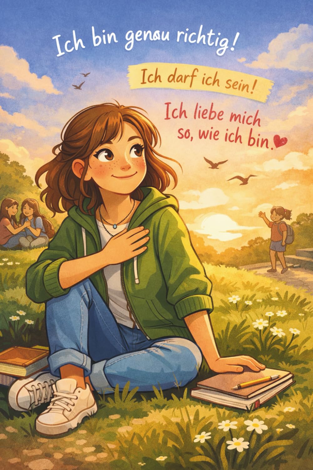 Ich bin genau richtig!: Ein Kinderbuch über Selbstwert, Mut und das Anderssein Non-fiction