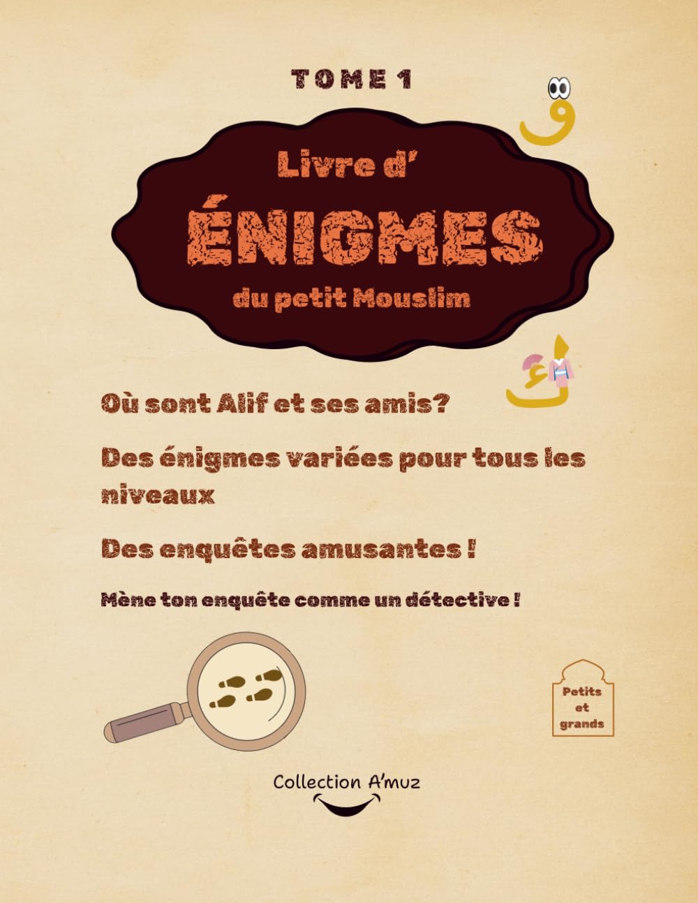 Livre d'énigmes du petit Mouslim book