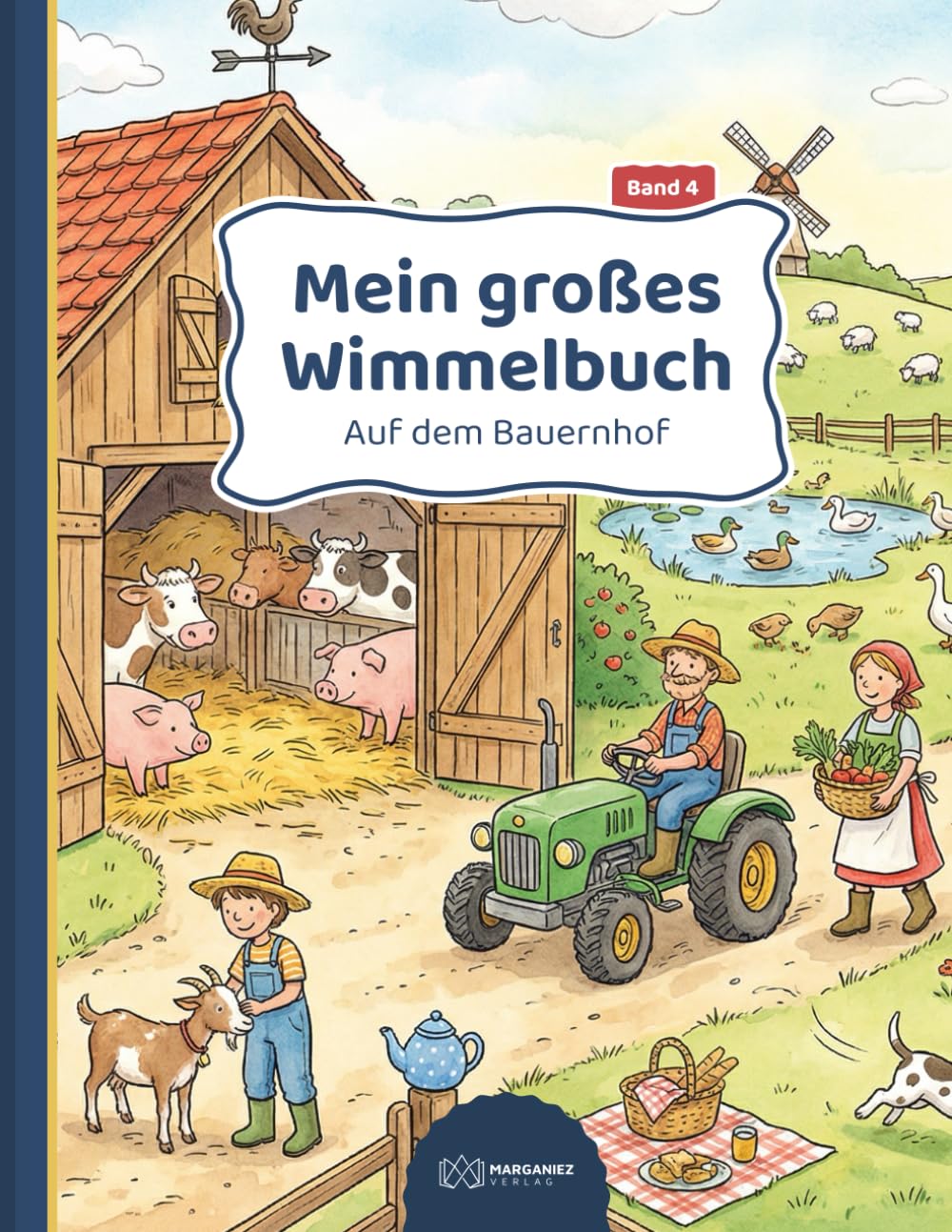 Mein großes Wimmelbuch – Auf dem Bauernhof: Ein Buch voller kleiner Bauernhof-Geschichten ab 2 Jahren book