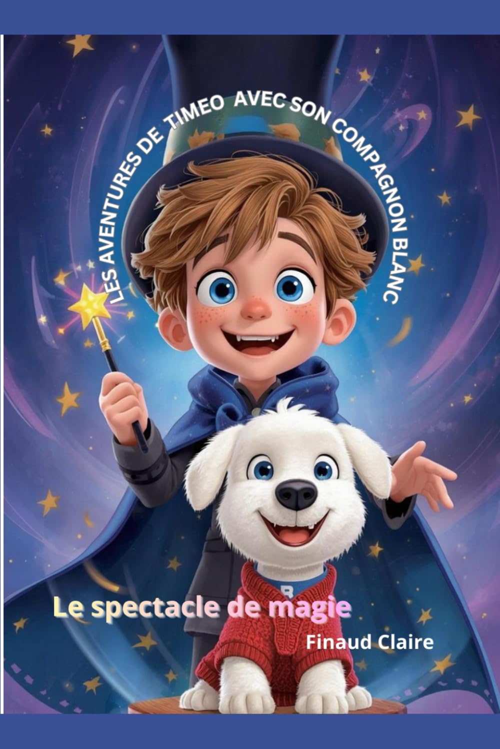 LES AVENTURES DE TIMEO AVEC SON COMPAGNON BLANC: Le spectacle de magie book