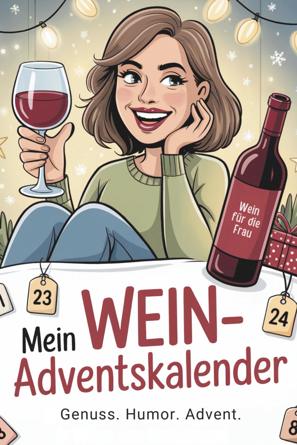 Mein Wein-Adventskalender: 24 genussvolle Tage mit witzigen Sprüchen und Weinmomenten – das ideale Geschenk für alle, die Wein lieben Calendars