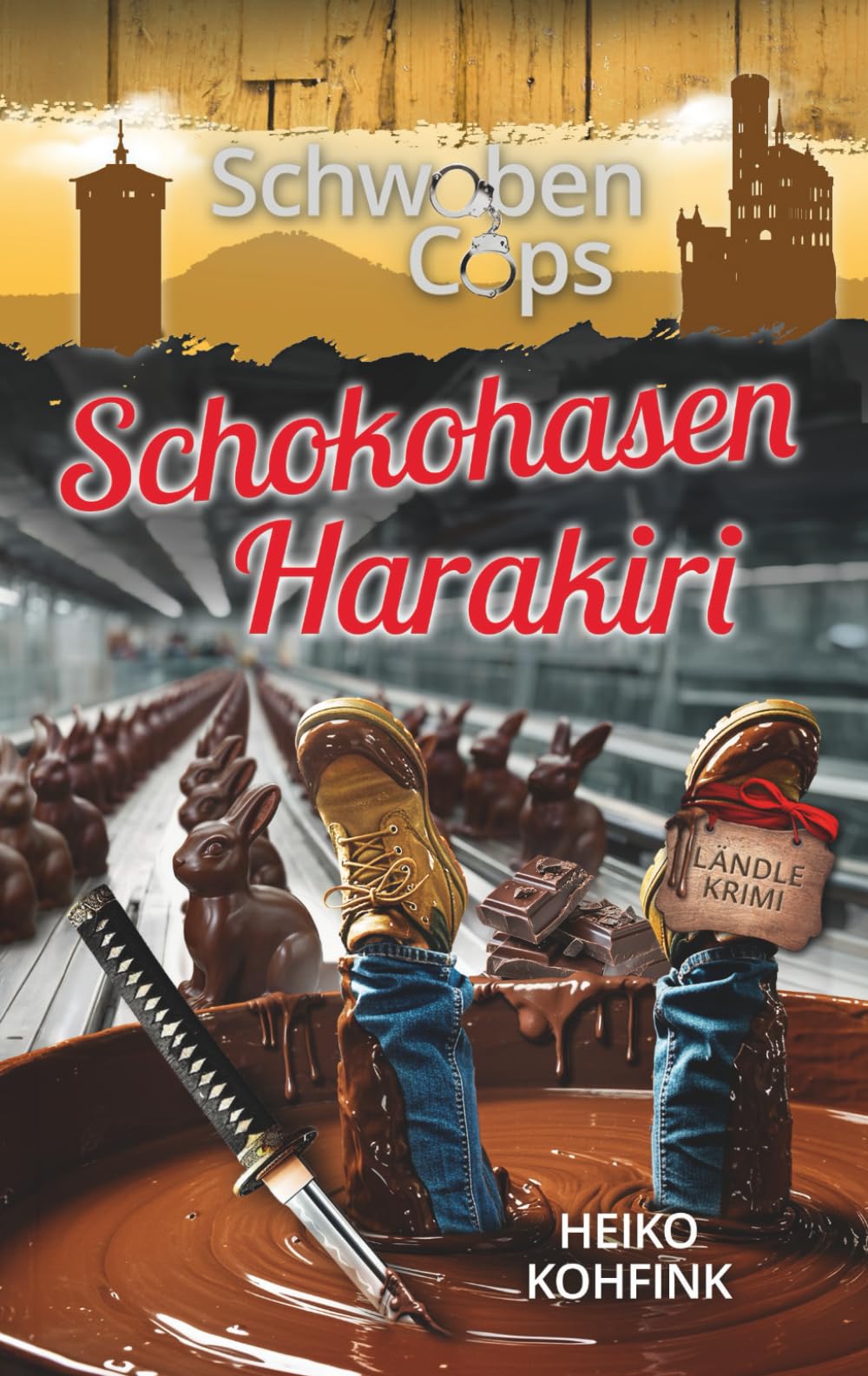 Schokohasen Harakiri: Ländlekrimi (Schwaben Cops, Band 4) Humour & Satire
