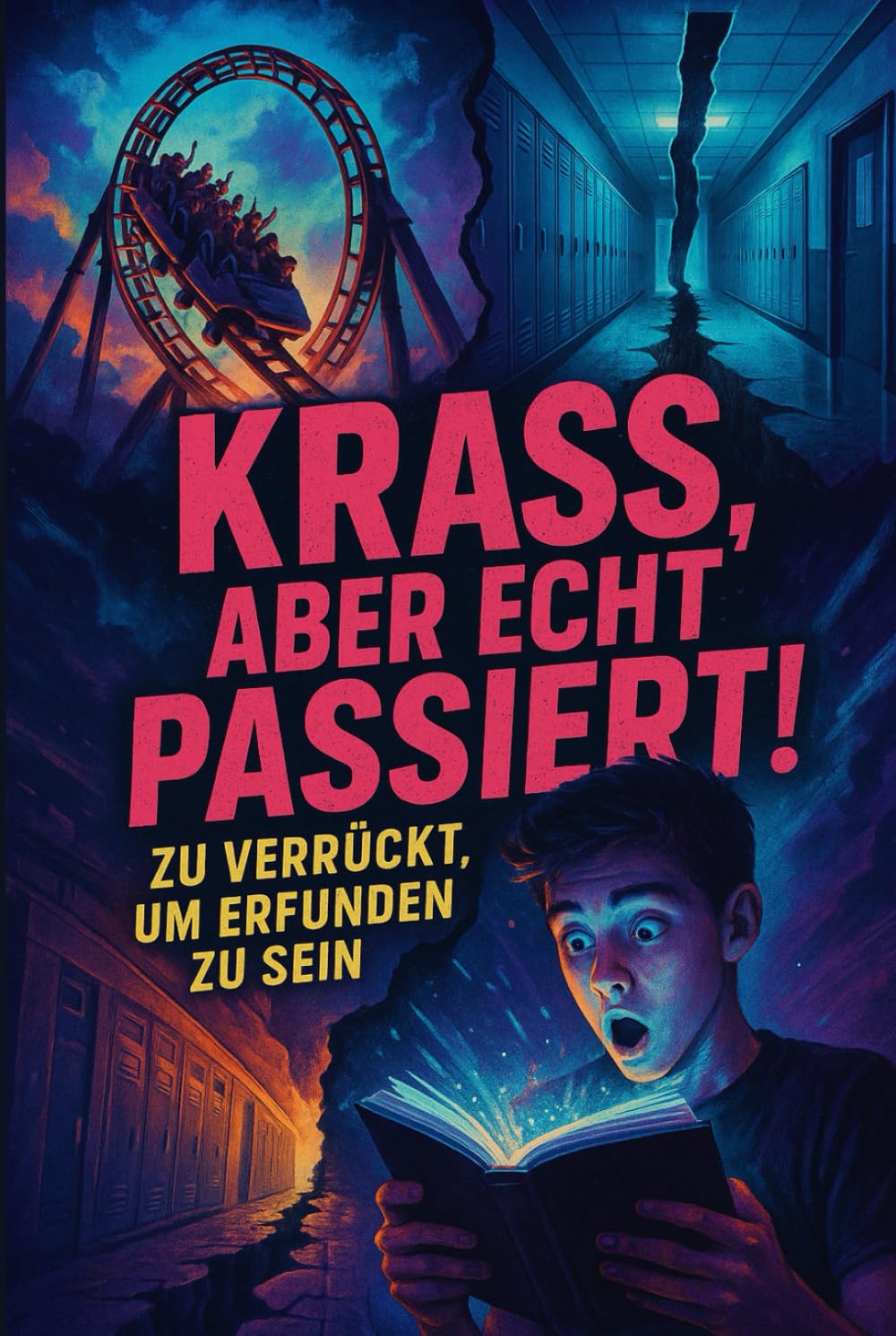 KRASS, ABER ECHT PASSIERT: Zu verrückt, um erfunden zu sein - 25 Kurzgeschichten für Teenager Fiction