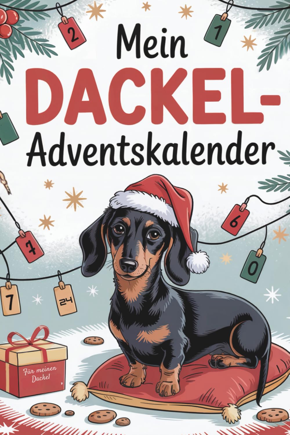 Mein Dackel-Adventskalender: 24 liebevolle Tage mit Geschichten, Beschäftigungsideen und frechen Dackelsprüchen – das ideale Geschenk für alle, die Dackel lieben book