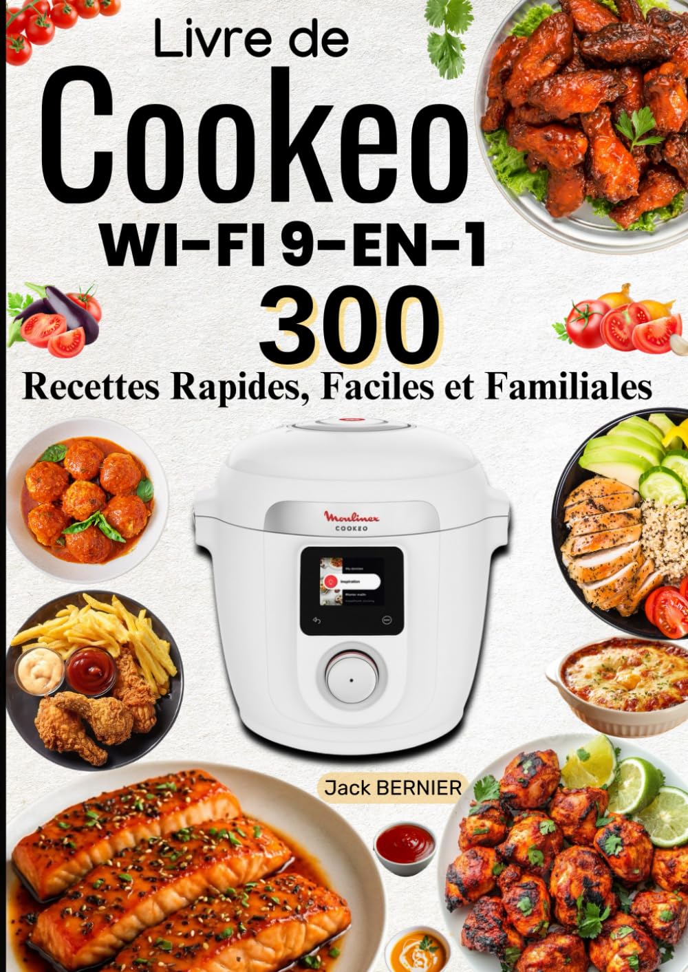 Livre de Cookeo Wi-Fi 9-en-1 : 300 Recettes Rapides, Faciles et Familiales book
