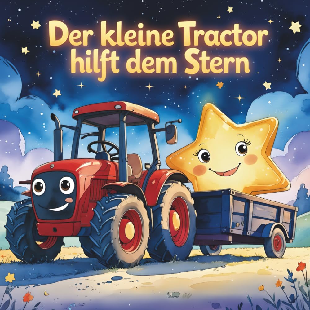 Der kleine Traktor hilft dem Stern: Magische Gutenachtgeschichte und Einschlafbuch über Mut und Freundschaft – Vorlesebuch ab 2 Jahren Non-fiction