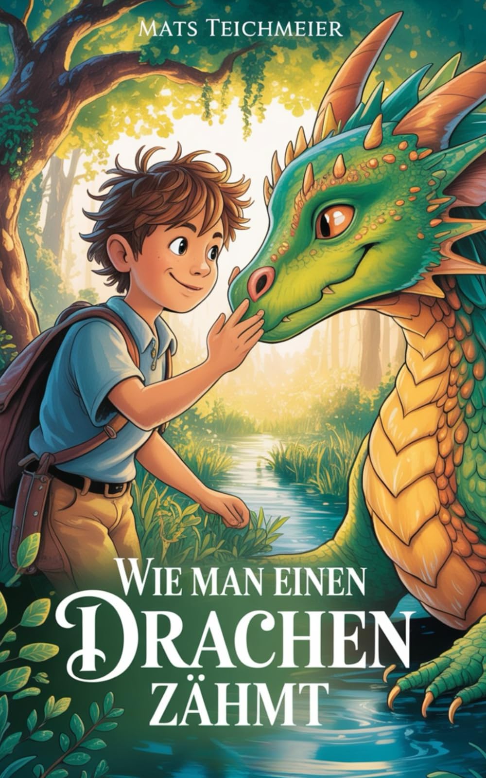 Wie man einen Drachen zähmt: Ein Abenteuerroman für Kinder von 8 bis 12 Jahren Manga