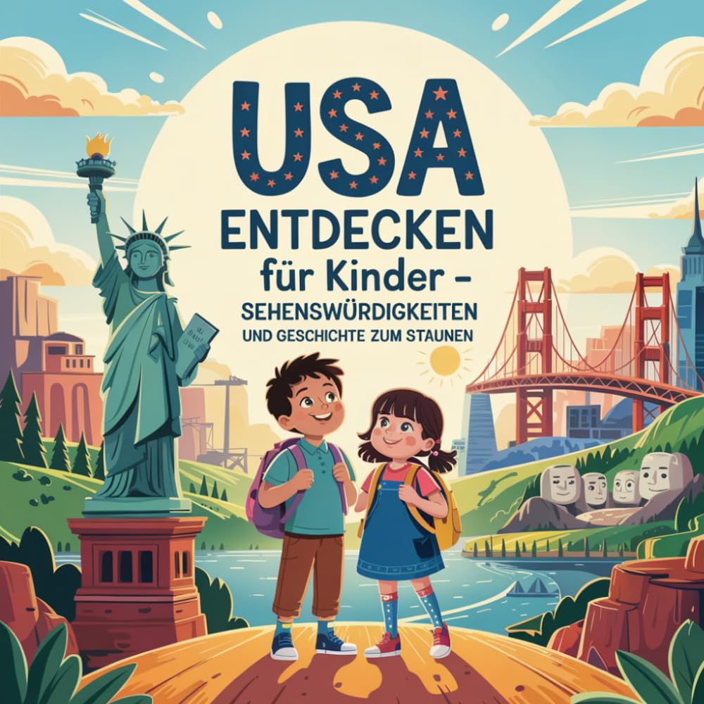 USA entdecken für Kinder – Sehenswürdigkeiten und Geschichte zum Staunen: Magische Geschichten über Nationalparks, Städte, Geschichte und ... – liebevoll erzählt für Kinder von 4–7 Jahren Non-fiction