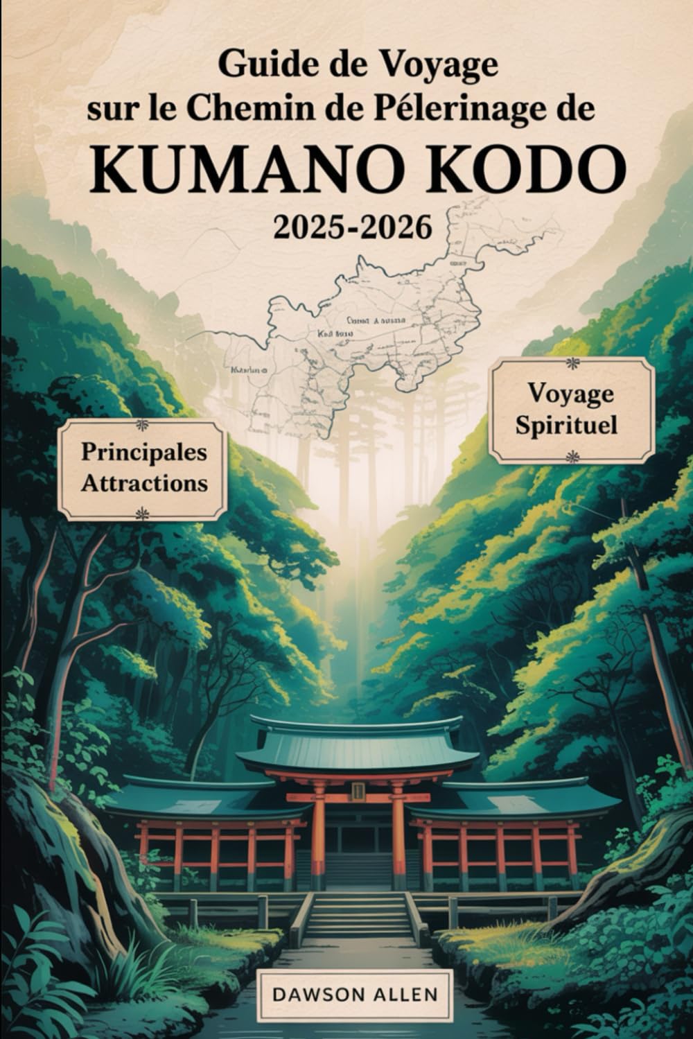 Guide de voyage sur le chemin de pèlerinage de Kumano Kodo 2025-2026: Découvrir les sentiers sacrés, les sanctuaires de Kumano Sanzan, Kumano Hongu ... inoubliables dans le cœur spirituel du Japon book