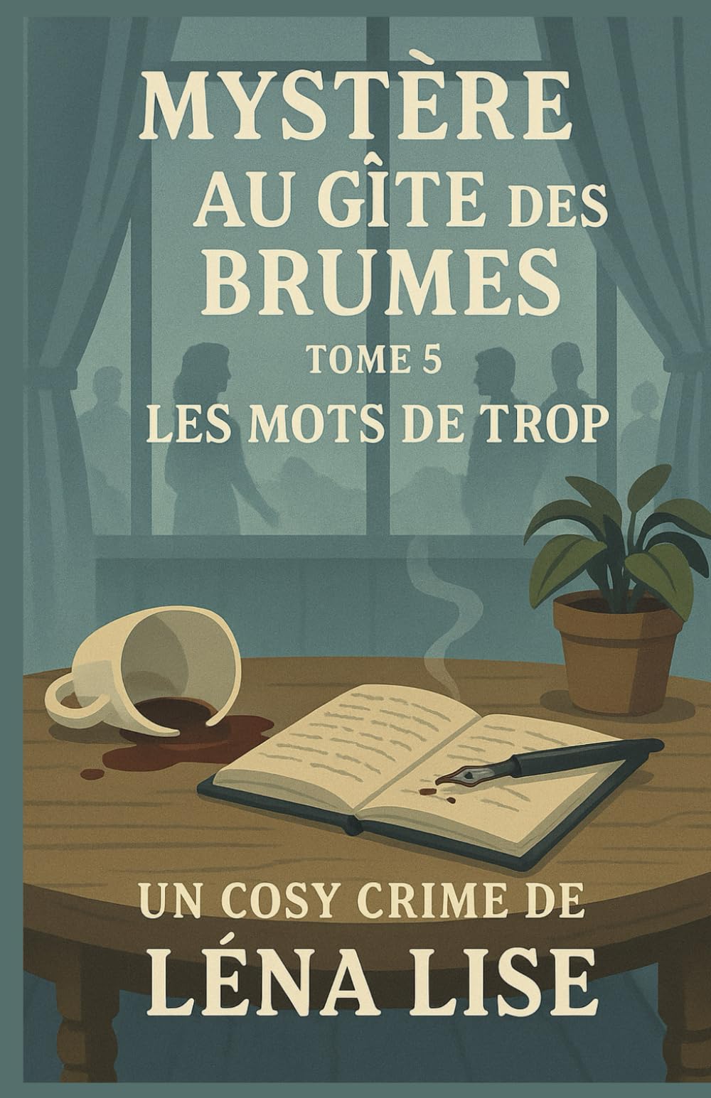 Mystère au gîte des Brumes – Tome 5 : Les mots de trop: Un polar feutré autour d’un auteur assassiné et d’un manuscrit trop réel book