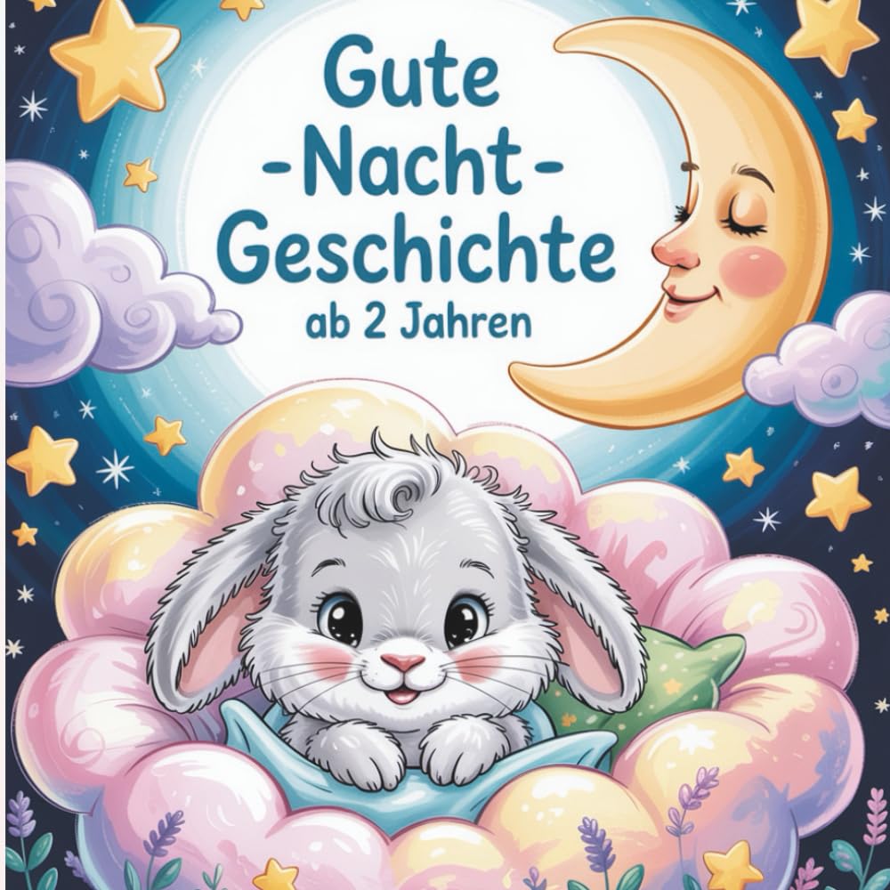 Gute -Nacht -Geschichte ab 2 Jahren – Kleiner Hase sagt Gute Nacht: Eine beruhigende Vorlesegeschichte für Kinder ab 2 Jahren – ideal zum Einschlafen und Kuscheln. Non-fiction