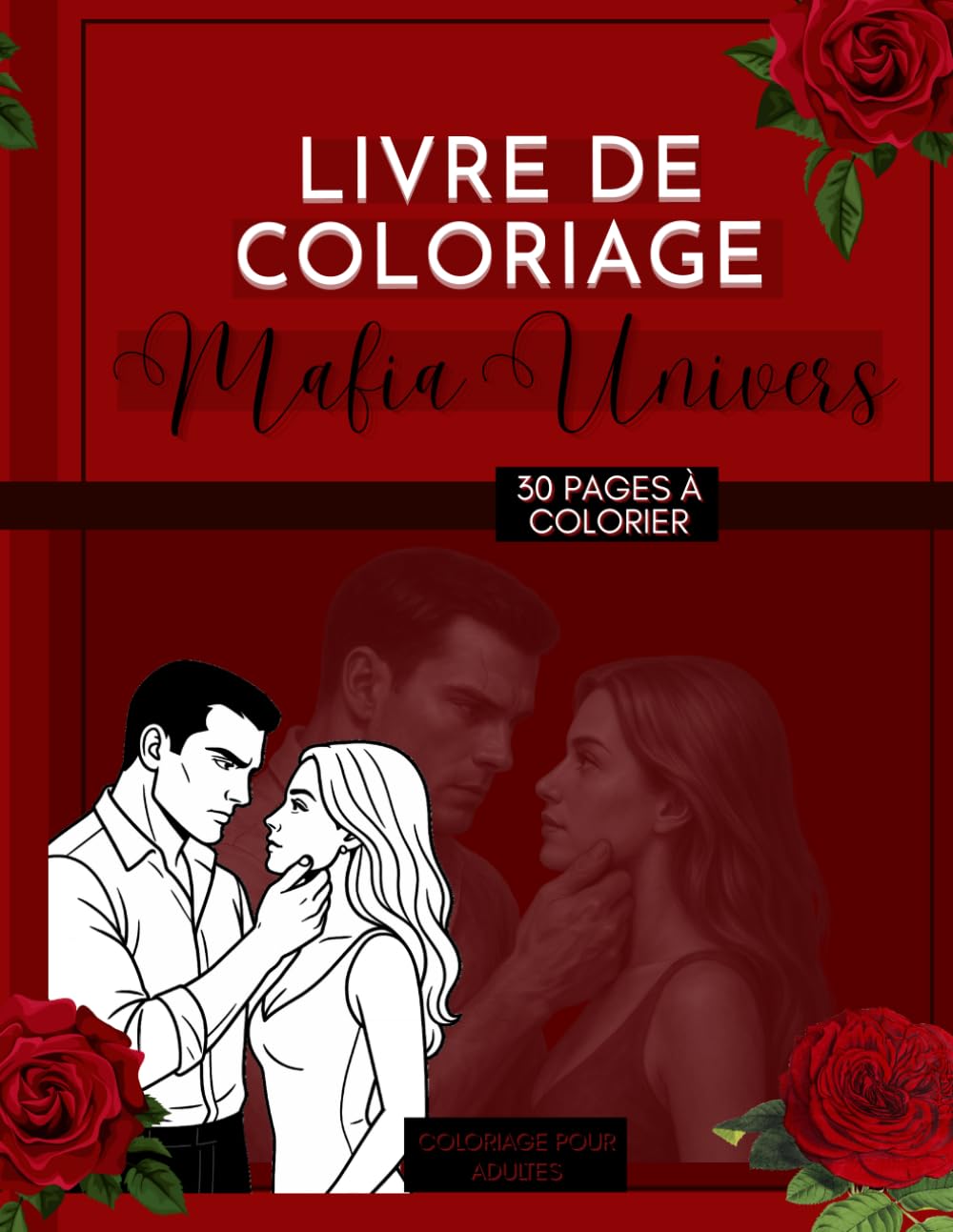 Mafia Universe – Livre de Coloriage Adulte : 30 Illustrations Ambiance Mafia book