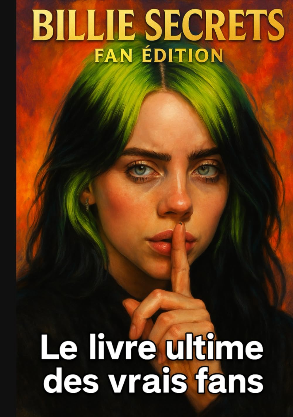 Billie Secrets Fan édition ( version premium couverture rigide): Le livre ultime des vrais fans ( Anecdotes, Quiz, Citations & Coloriages) book