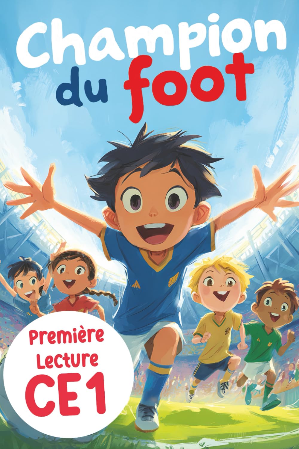 Champion du foot - première Lecture CE1: Une histoire sur le football et l'amitié, des exercices et des jeux pour apprendre à lire en s’amusant - enfant de 6 à 9 ans book