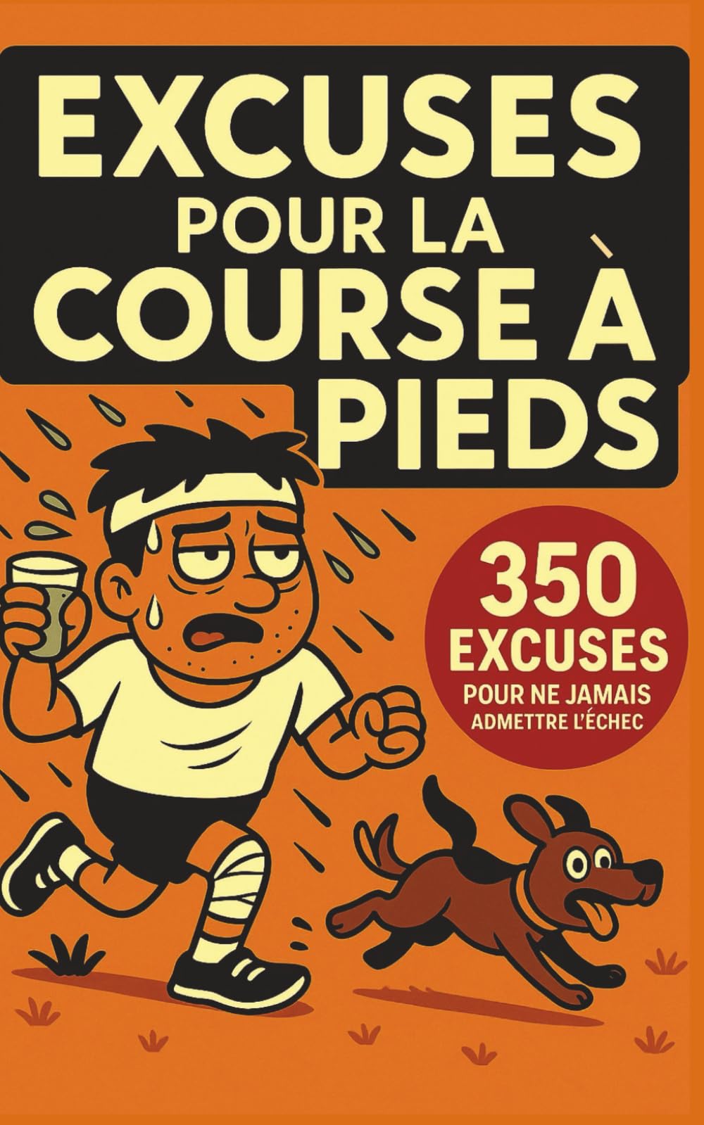 MANUEL D’EXCUSES POUR LA COURSE À PIEDS: 350 raisons (très discutables) de ralentir, s’arrêter… ou ne jamais commencer- humour garanti et cadeau idéal ... de marathon, trail, ou course à pieds book
