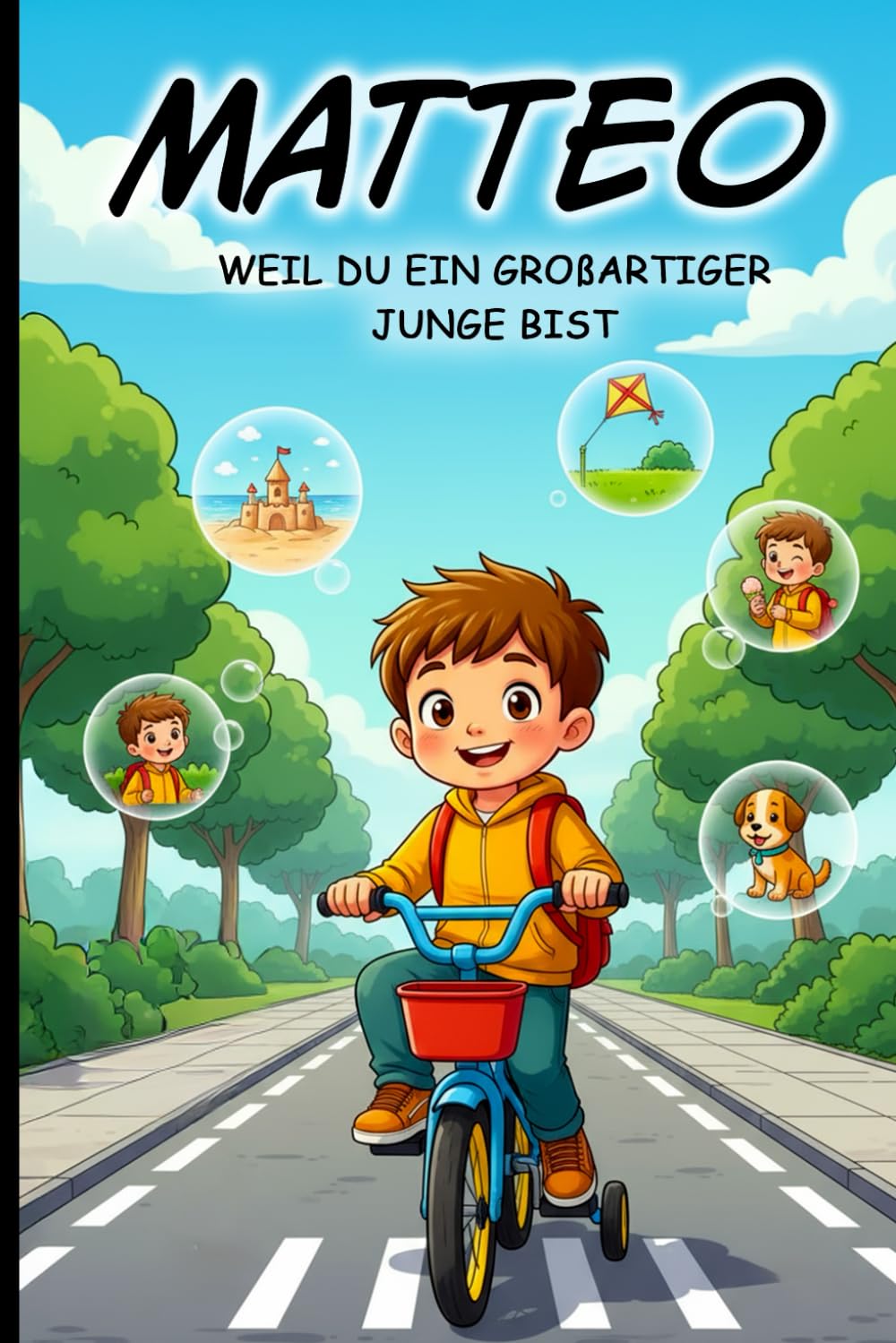 Matteo, weil du ein großartiger Junge bist – Personalisierte Geschichten mit dem Namen Matteo - voller Freundschaft, Selbstvertrauen & Werte | Geschenk für Jungen ab 4 Jahren Parents & Children