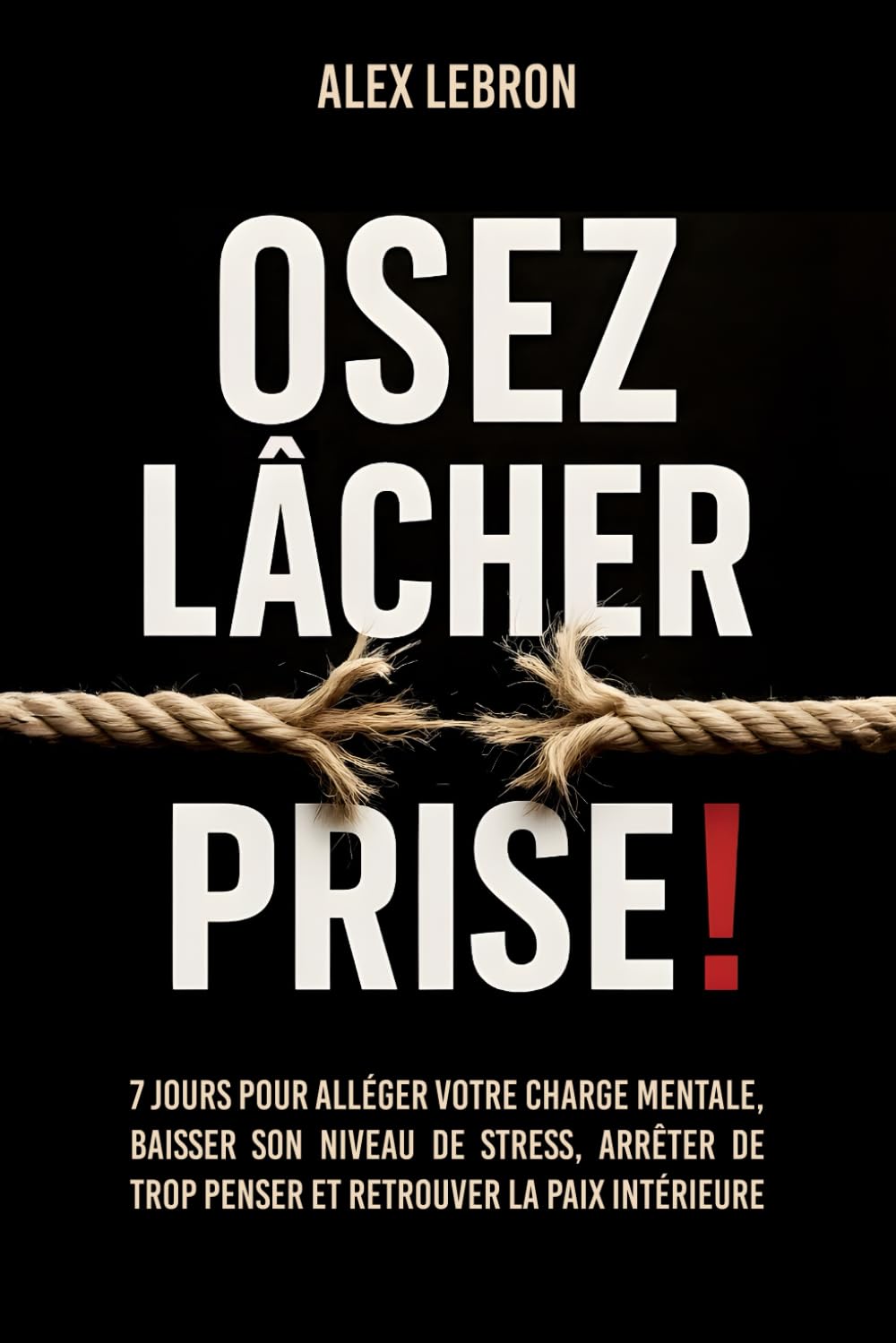 Osez lâcher prise !: 7 jours pour alléger votre charge mentale, baisser votre niveau de stress, arrêter de trop penser et retrouver la paix Intérieure book