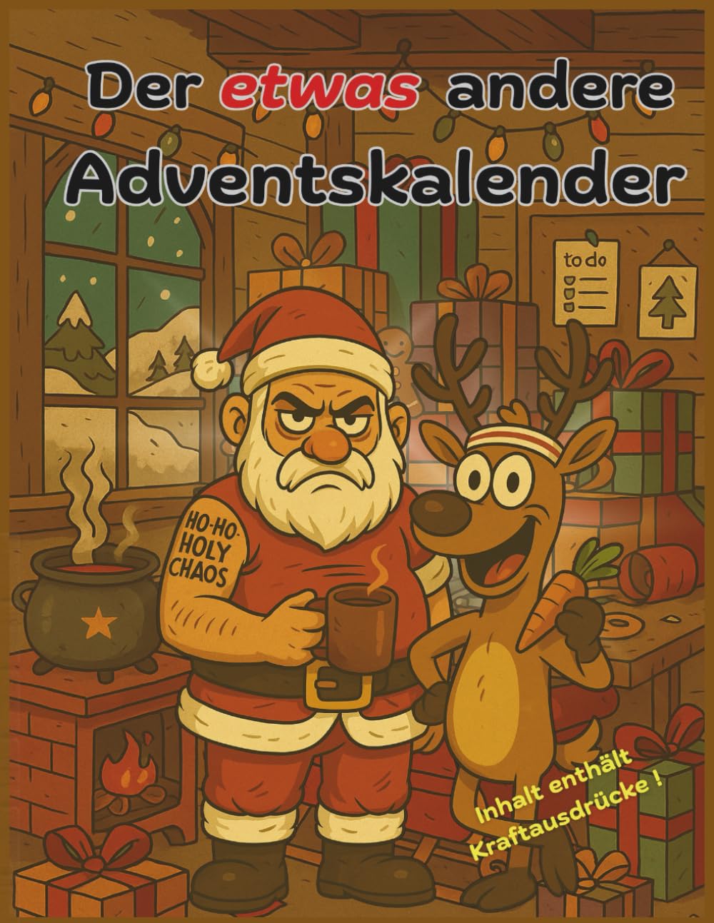 Der etwas andere Adventskalender: 24 lustige Geschichten und zum brüllen komische Bilder - Der perfekte Kalender für eine etwas andere Adventszeit - Perfektes Geschenk für Frauen und Männer! Lifestyle