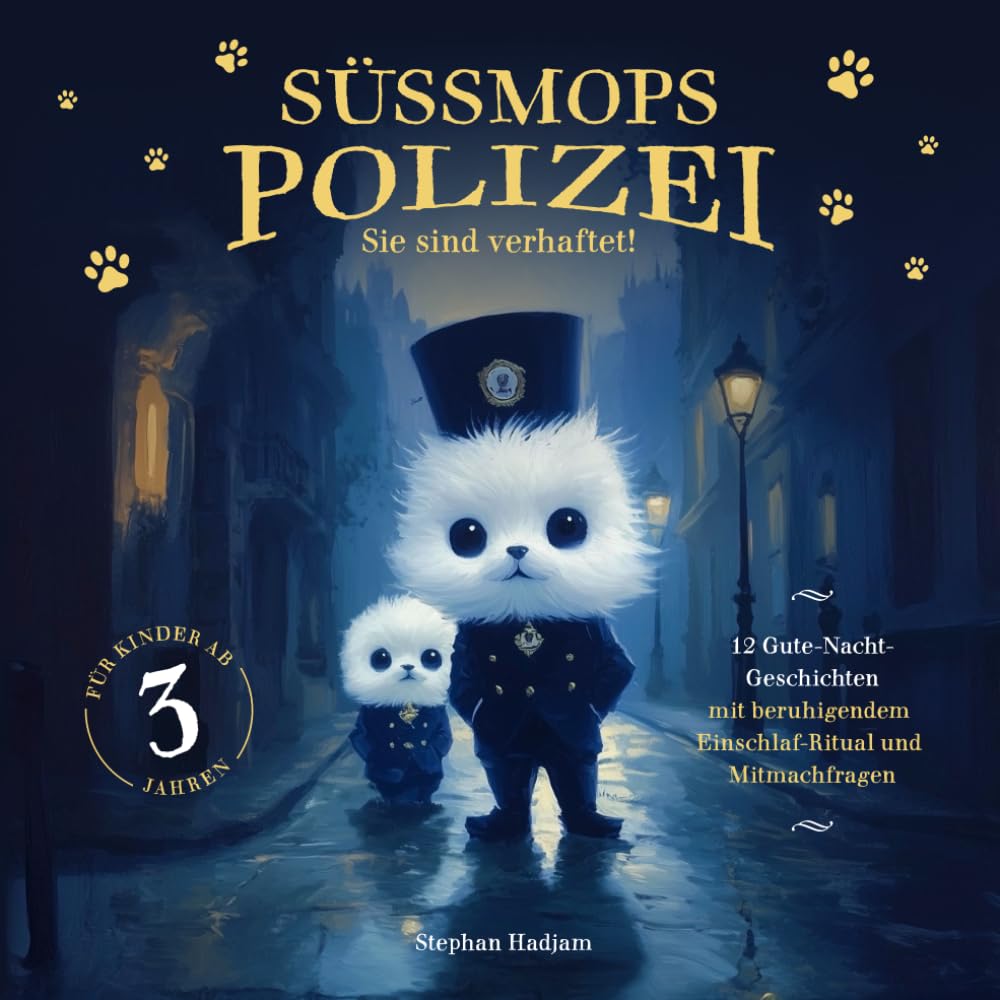 Süßmopspolizei – Sie sind verhaftet! Gute-Nacht-Geschichten für Kinder ab 3 Jahren: Beruhigende Einschlafhilfe mit liebenswerten Hunden und Katzen – ... Empathie, Freundschaft, Gemeinschaft und Mut. Novels & Short Stories