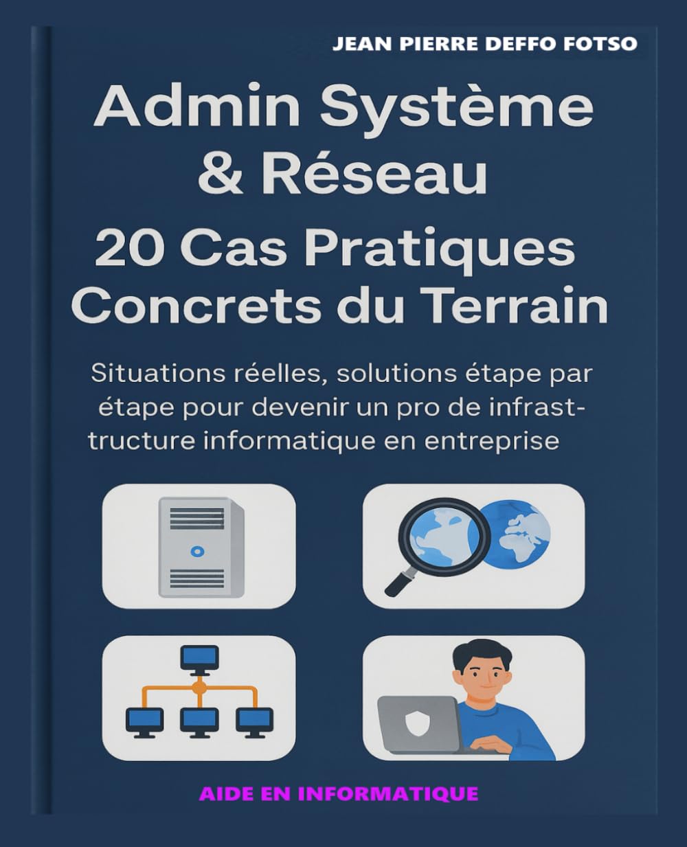 Admin Système & Réseau – 20 Cas Pratiques Concrets du Terrain: Situations réelles, solutions étape par étape pour devenir un pro de l'infrastructure informatique en entreprise book