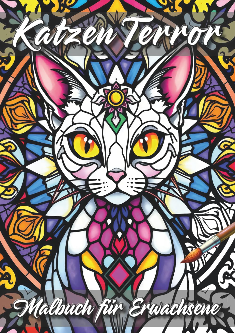 Katzen Terror: Malbuch für Erwachsene Arts & Music