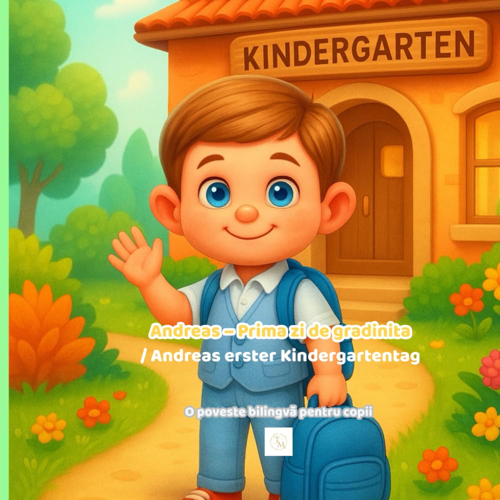 Andreas – Prima zi de gradinita / Andreas erster Kindergartentag: Carte bilingva romana–germana pentru copii / Zweisprachiges Kinderbuch Rumanisch–Deutsch book