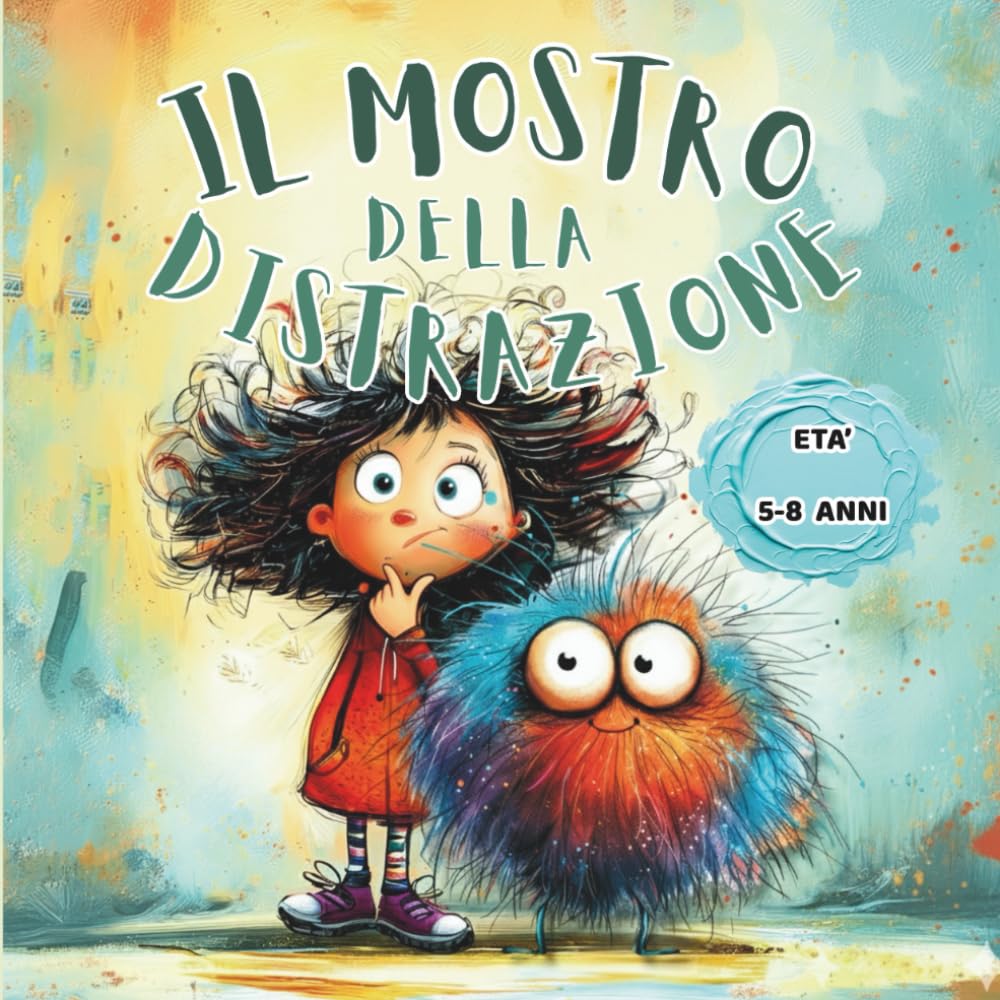 ZOE E IL MOSTRO DELLA DISTRAZIONE: Un libro illustrato per aiutare i bambini con ADHD a trasformare la distrazione in forza book