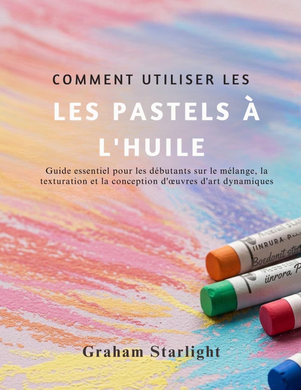 COMMENT UTILISER LES PASTELS À L'HUILE: Guide essentiel pour les débutants sur le mélange, la texturation et la conception d'œuvres d'art dynamiques book