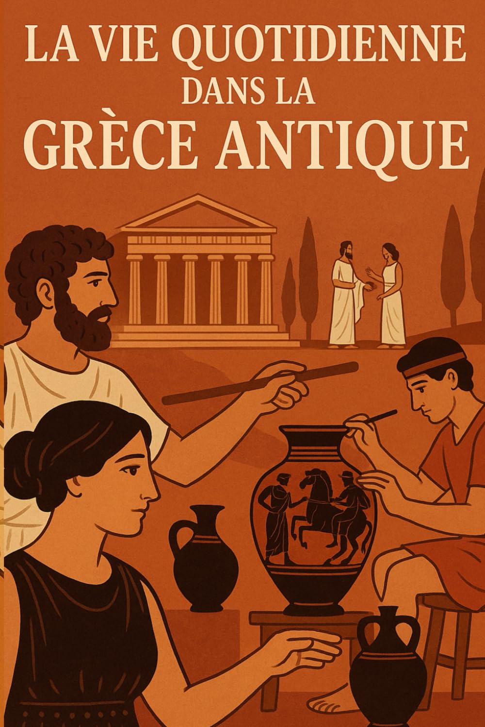 LA VIE QUOTIDIENNE DE LA GRÈCE ANTIQUE: Voyage au cœur de la vie quotidienne, des coutumes et des croyances de la Grèce antique book