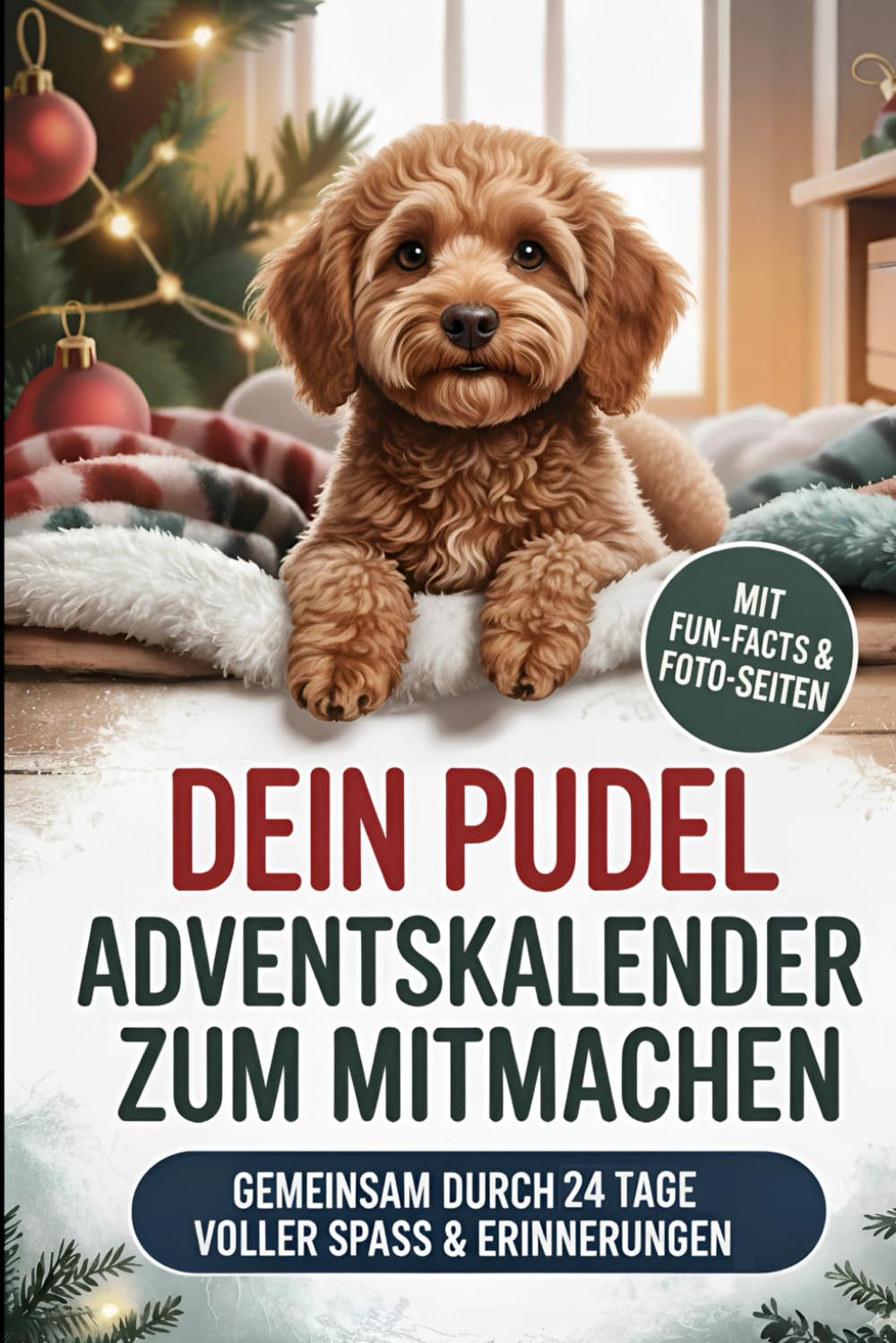 DEIN Pudel Adventskalender zum Mitmachen: Gemeinsam durch 24 Tage voller Challenges, Fakten und typischen Pudel Momenten | Das perfekte Geschenk für Pudel-Fans Pets