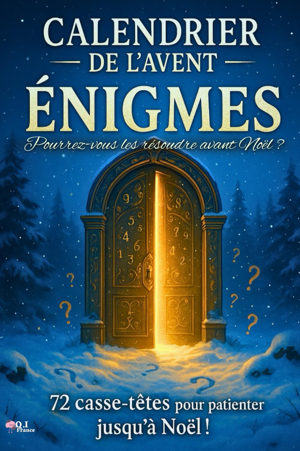 Calendrier de l’Avent Énigmes: Livre d’énigmes pour adultes, seniors et adolescents-famille – calendrier de l’avent 2025 – activité de Noël, jeux de ... idée activité décembre, livre d’activité Leisure & Fun