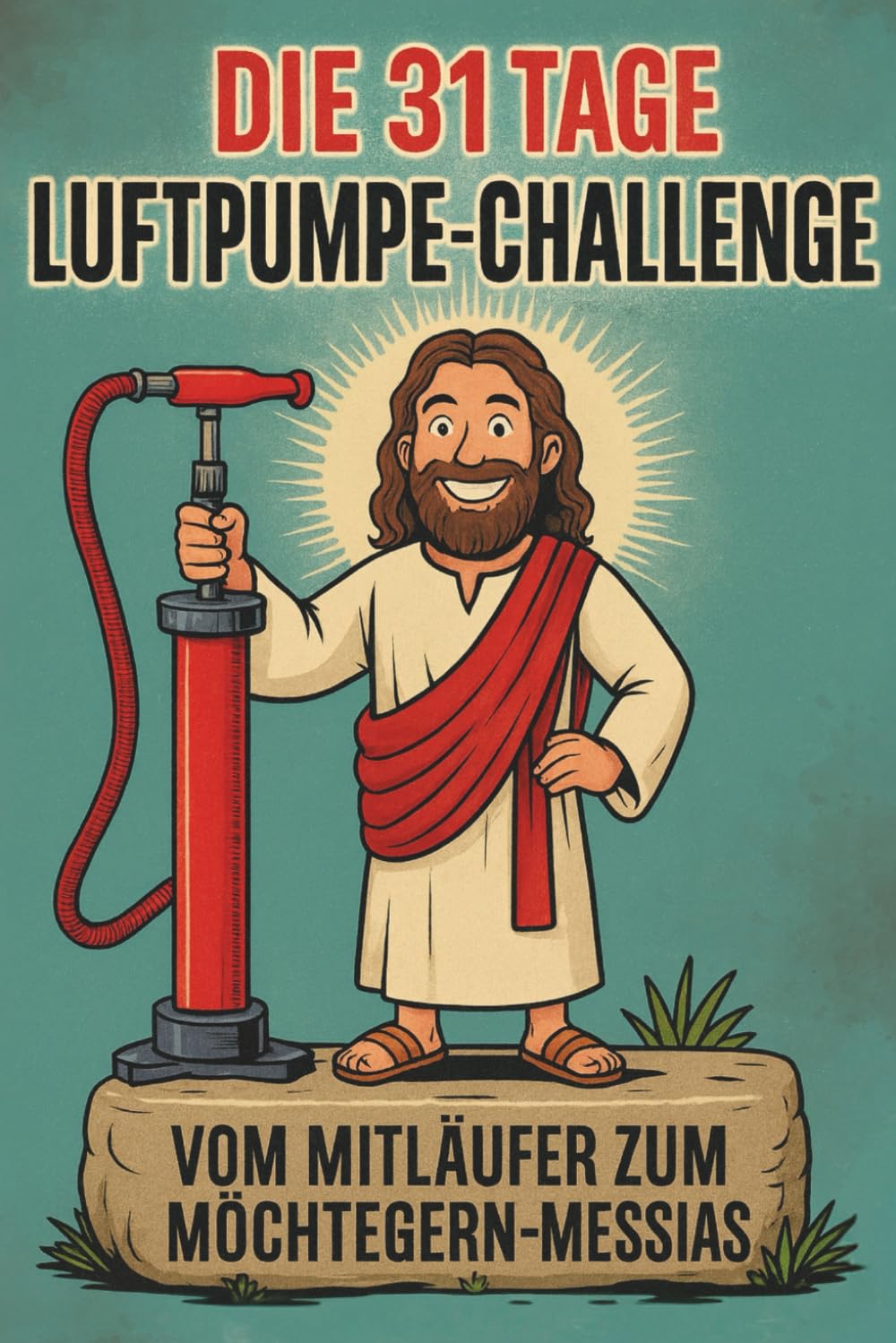 Die 31 Tage Luftpumpe Challenge: Vom Mitläufer zum Möchtegern-Messias | Das Anti-Selbsthilfe-Buch – ironisch, ehrlich, herrlich schräg | Das Geschenk für Anti-Coach-Fans Humour & Satire