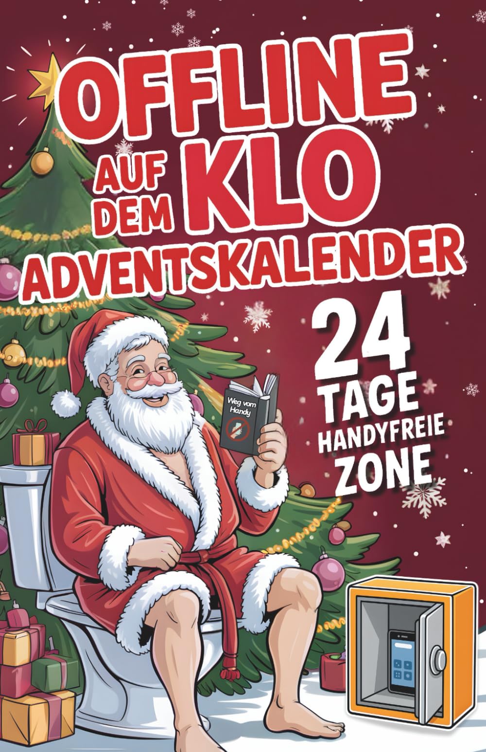 Offline auf dem Klo Adventskalender – 24 Tage handyfreie Zone: Rätsel, Witze & kuriose Fun Facts für lustige Handy-Pausen auf der Toilette | Das perfekte Geschenk für Menschen mit Humor Lifestyle