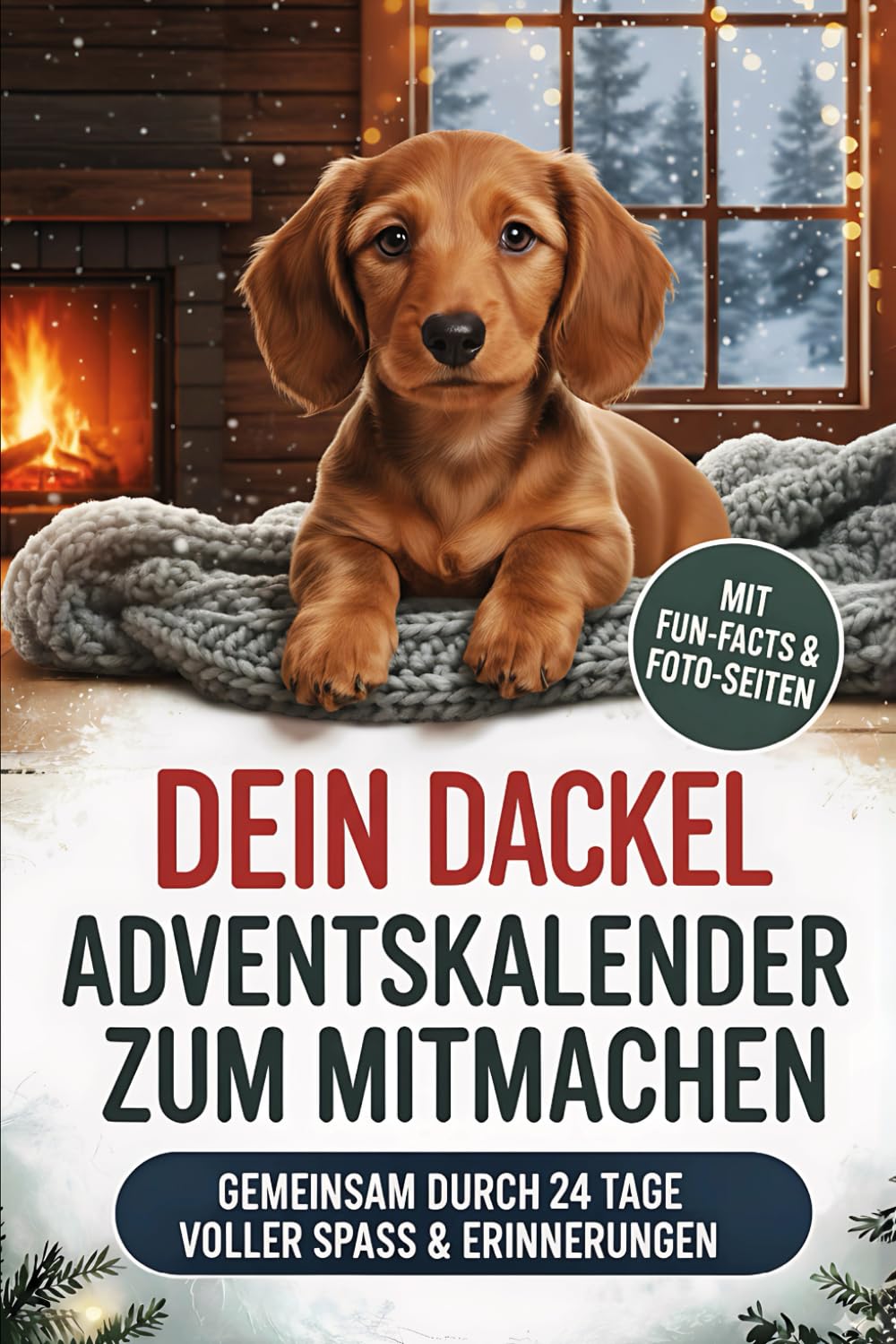 Dein Dackel Adventskalender zum Mitmachen: 24 Tage voller Challenges, Fakten und frechen Dackel Zitaten | Das perfekte Geschenk für Dackel-Fans Sports Books