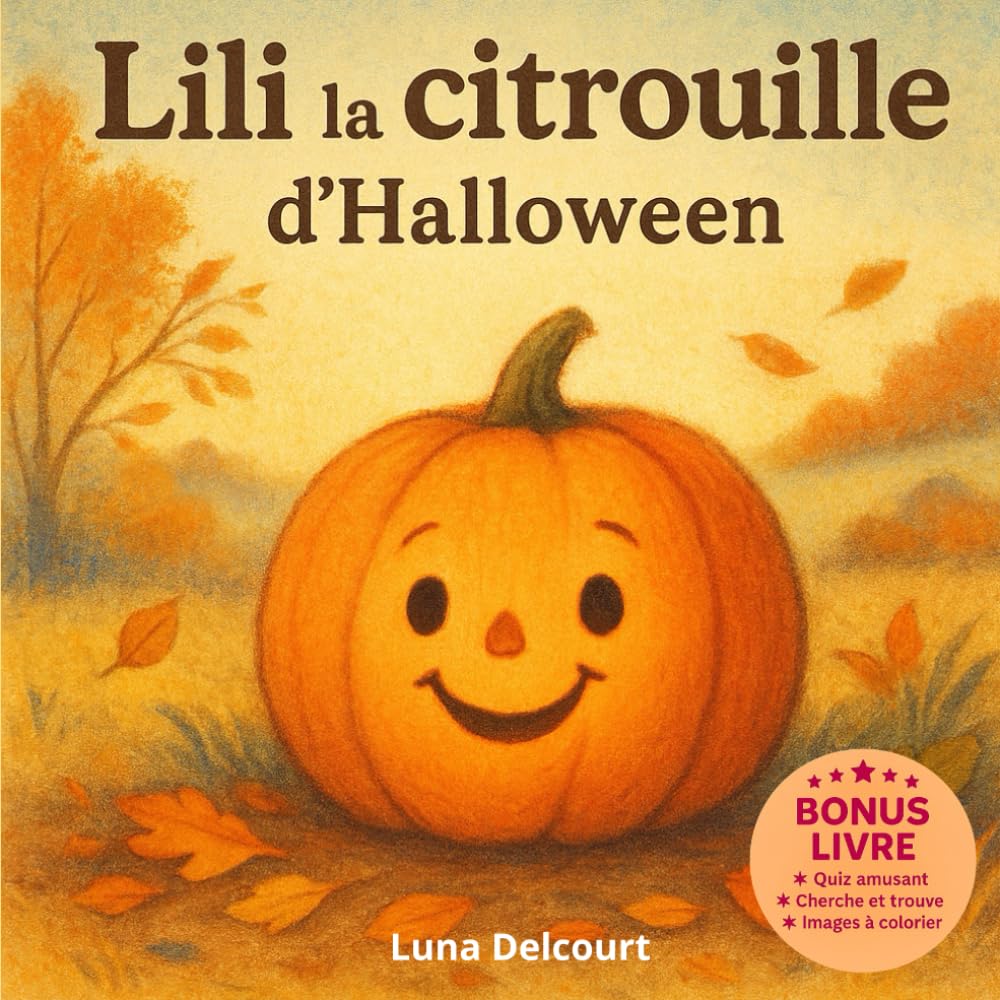 Lili La citrouille d’halloween: Une histoire tendre et lumineuse sur une petite citrouille qui avait peur de faire peur… mais qui va découvrir ... aussi rimer avec joie, douceur et différence. Study Guides