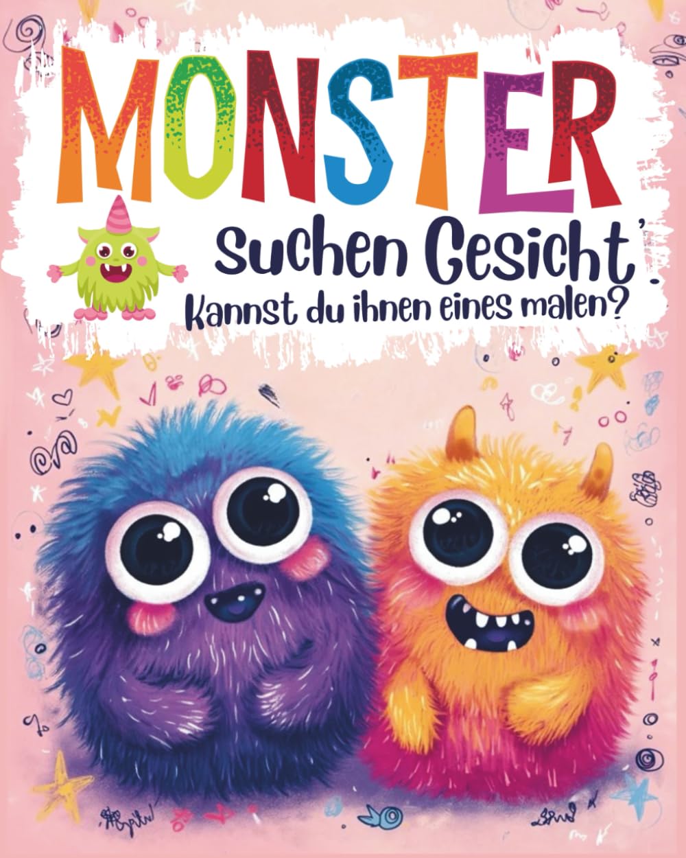 Monster suchen Gesicht – Kannst du ihnen eines malen?: 50 lustige Monster warten auf dein Gesicht – ein kreatives Mal- und Bastelbuch für Kinder Lifestyle
