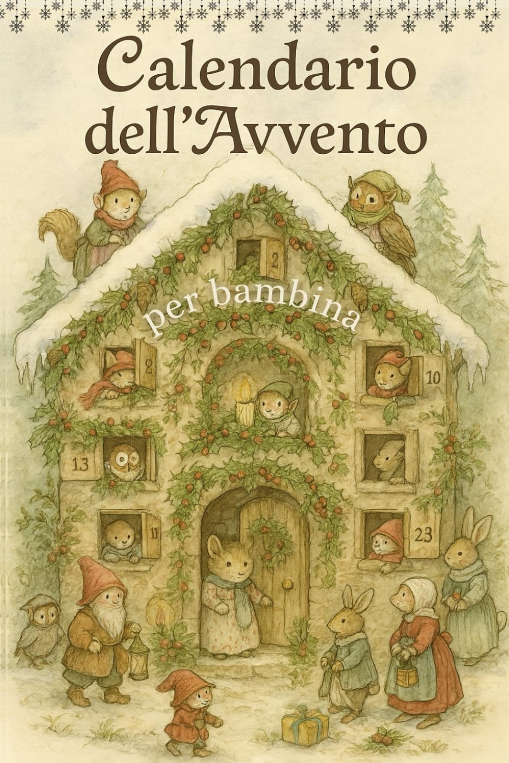 Calendario Avvento Bambina: Un Racconto al Giorno per Celebrare la Magia del Natale e i Buoni Sentimenti, Insieme agli Animali del Bosco | Idea per Regali Bambina, Bimba, Nipote, Amiche Non-fiction