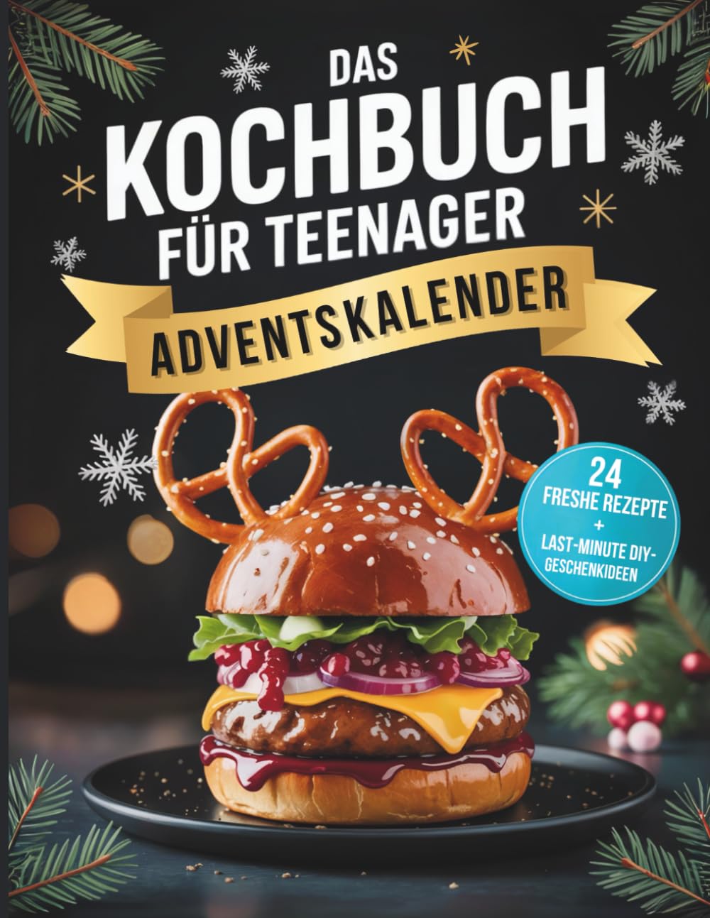 DAS Kochbuch für Teenager Adventskalender: 24 freshe Rezepte, coole Küchen-Hacks und Last-Minute DIY-Geschenkideen für Jungs und Mädchen, die Hunger auf Weihnachten haben Sheet Music