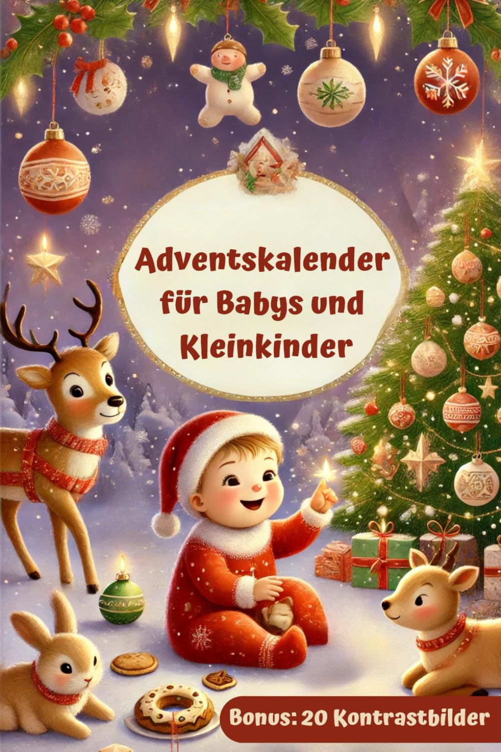 Adventskalender für Babys und Kleinkinder: Die Weihnachtszeit mit allen Sinnen gemeinsam erleben, die Entwicklung fördern und gleichzeitig wertvolle Familienmomente schaffen - Bonus 20 Kontrastbilder Parents & Children
