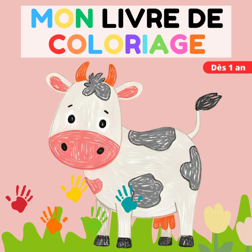 Mon Livre de Coloriage : La Ferme et ses Animaux: Des Dessins Simples pour Stimuler l'Imagination des Tout-Petits book
