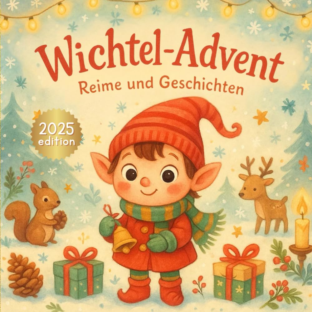 Wichtel-Wörter: Reime für kleine Ohren: 24 fröhliche Adventsreime für Kinder – Tierische Verse, Mitmach-Ideen und Weihnachtszauber zum Vorlesen Lifestyle
