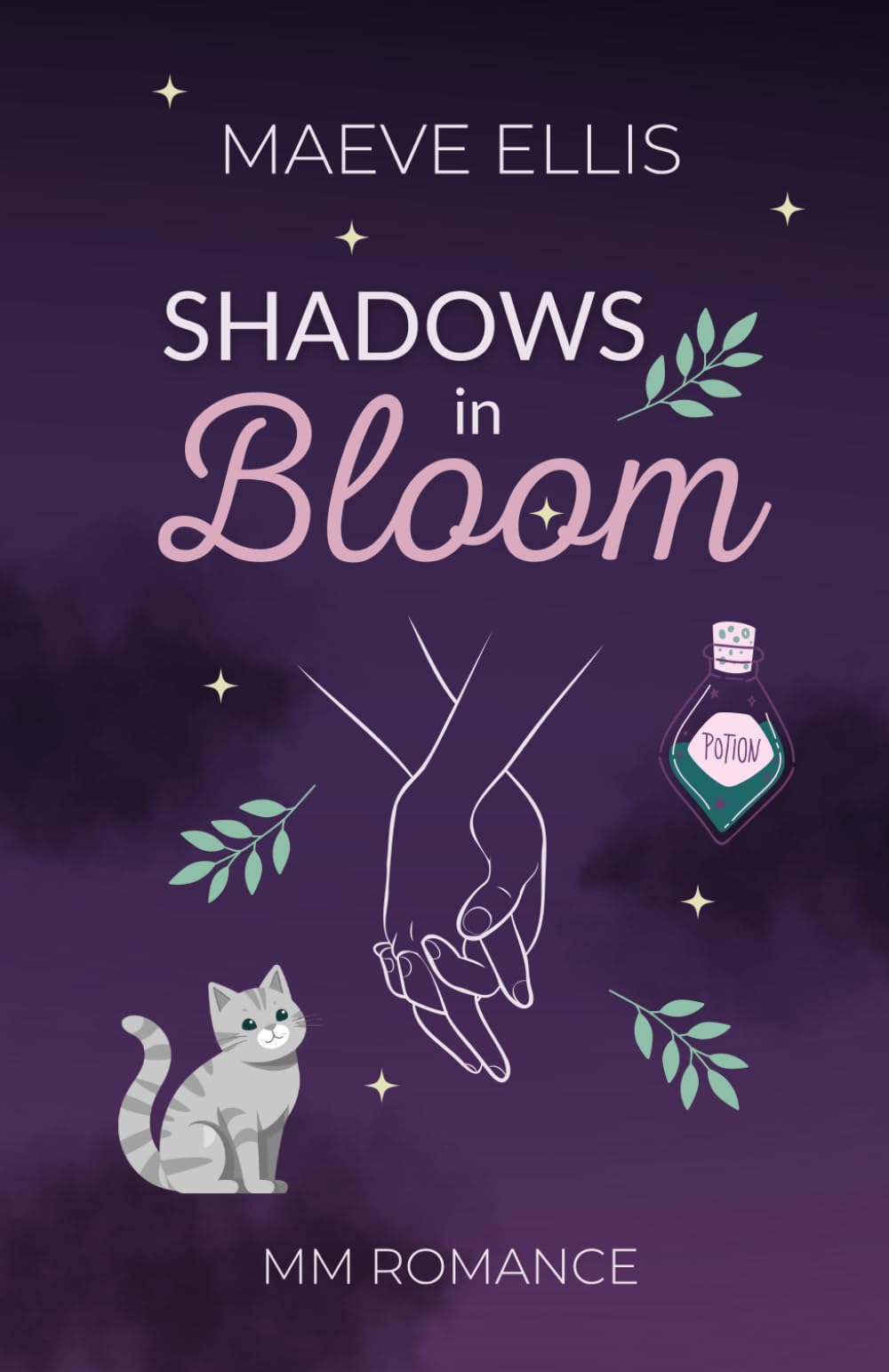 Shadows in Bloom: Eine paranormale MM-Romance-Kurzgeschichte mit Cozy Vibes LGBTQ+