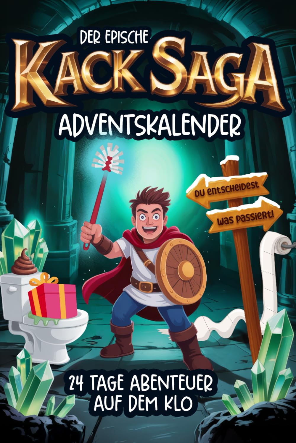 Der epische Kack-Saga Adventskalender: 24 Tage Abenteuer auf dem Klo - Du entscheidest, was passiert Lifestyle