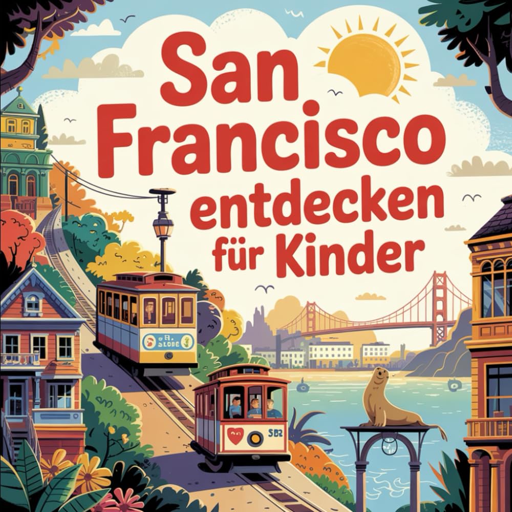 San Francisco entdecken für Kinder – Sehenswürdigkeiten und Geschichte zum Staunen: Eine spannende Entdeckungsreise durch die Stadt in Kalifornien für Kinder von 4–7 Jahren Travel Guides