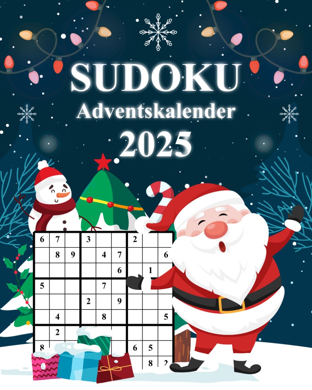Sudoku Adventskalender 2025: 144 Weihnachtlicher Rätsel in großer Schrift für Erwachsene von Leicht bis Schwer mit Lösungen Lifestyle