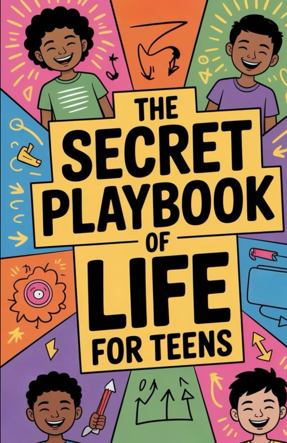 The Secret Playbook of Life For Teens: 50 Stories That Teach Resilience, Courage, and Emotional Strength For Young Adults Education