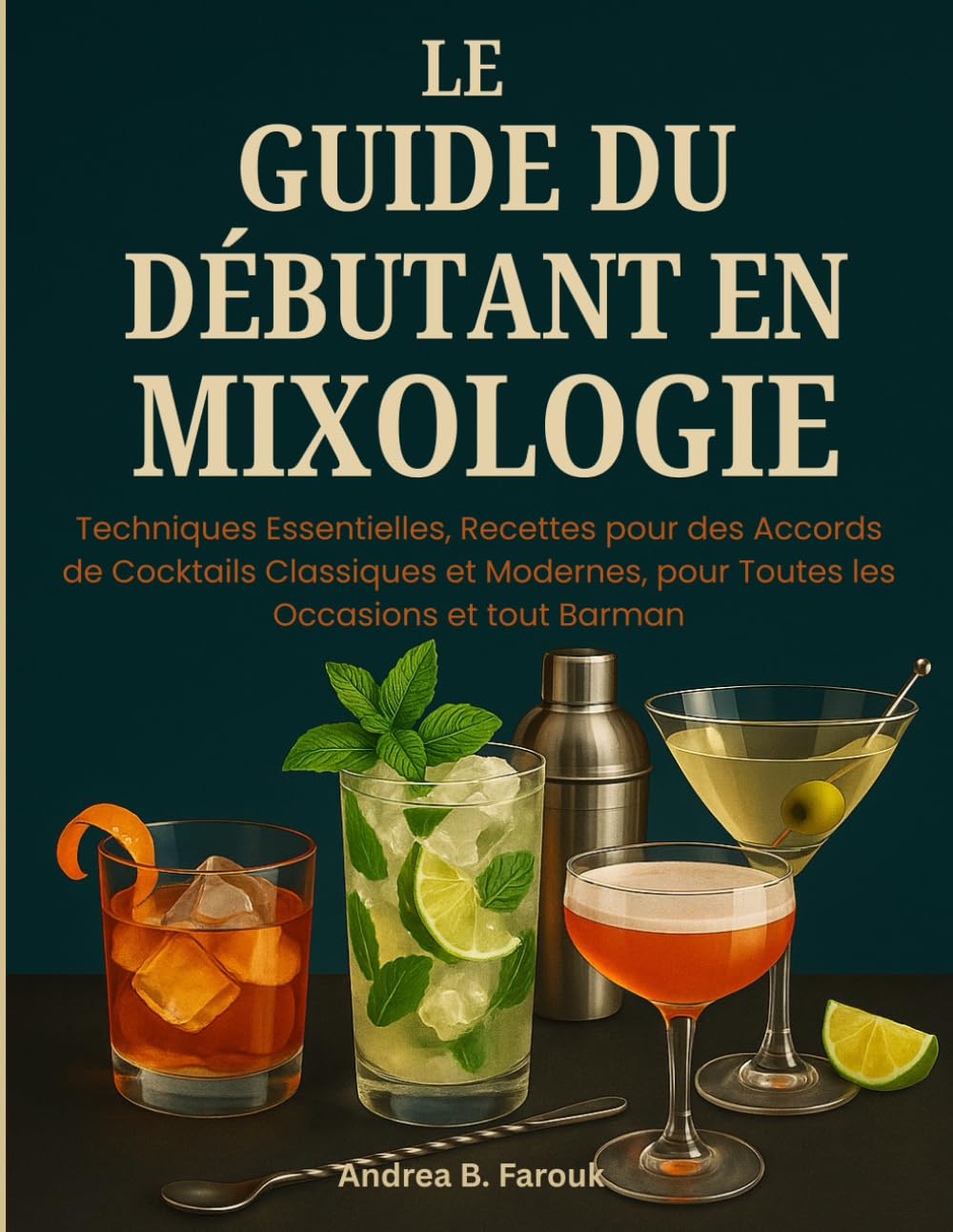 LE GUIDE DU DÉBUTANT EN MIXOLOGIE: Techniques Essentielles, Recettes pour des Accords de Cocktails Classiques et Modernes, pour Toutes les Occasions et tout Barman book