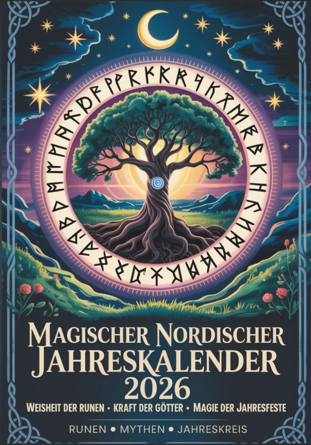 Magischer Nordischer Jahreskalender 2026 Weisheit der Runen – Kraft der Götter – Magie der Jahresfeste Runen, Mythen, Jahreskreis: Ein praktischer ... Runen, Jahresfesten und Mondphasen. Calendars